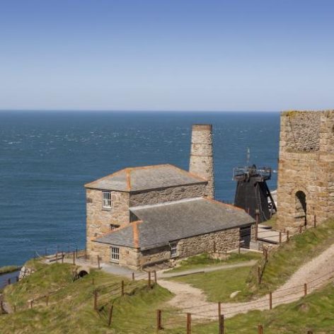 Cornish mine on the coast